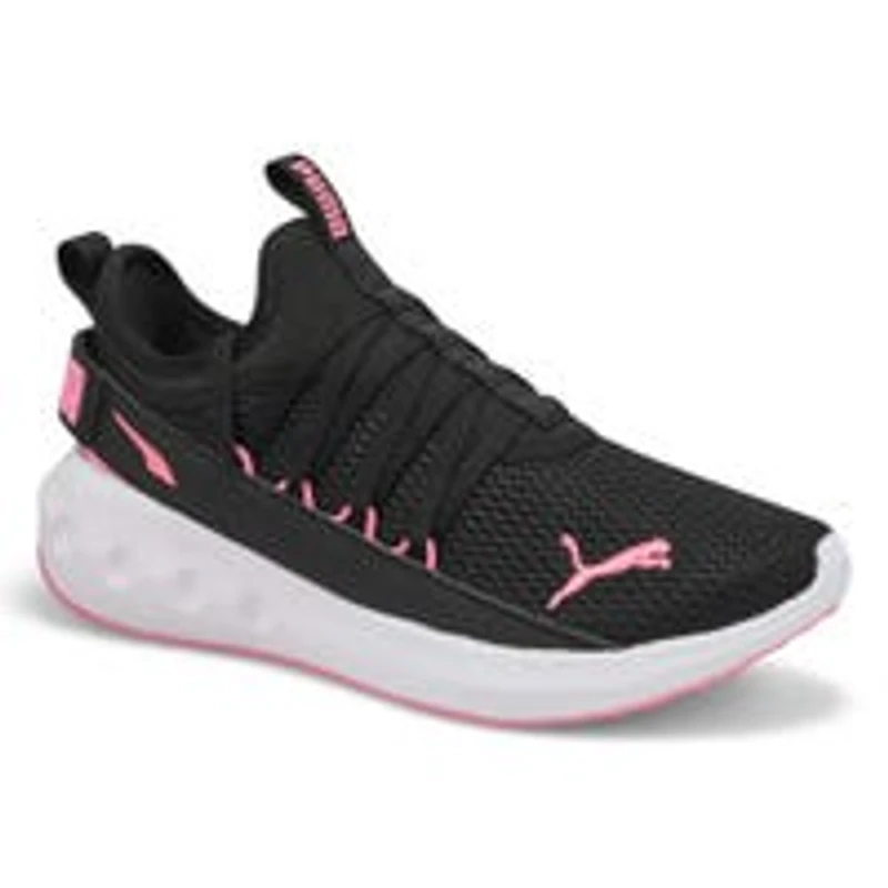 Baskets à lacets SOFTRIDE CARSON FRESH, noir/blanc
