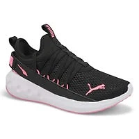 Baskets à lacets SOFTRIDE CARSON FRESH, noir/blanc