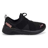 Baskets  enfiler SOFTRIDE HARLI, noir, femmes