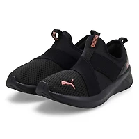 Baskets  enfiler SOFTRIDE HARLI, noir, femmes