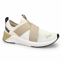 Baskets  enfiler SOFTRIDE HARLI, noir, femmes