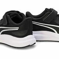 Kids'  Skyrocket Lite 2 Sneaker - Black/White/Silv