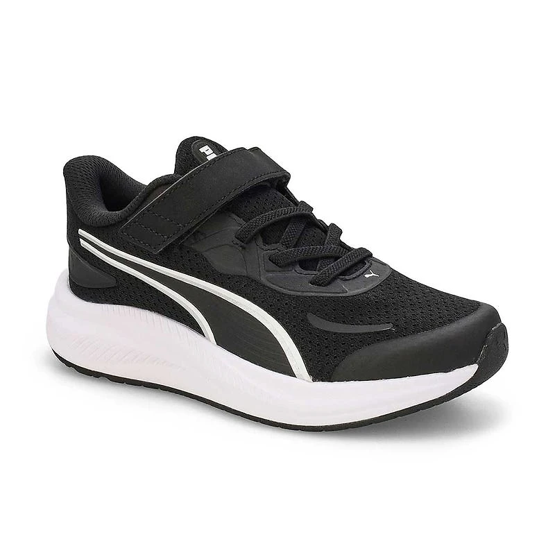 Kids'  Skyrocket Lite 2 Sneaker - Black/White/Silv