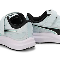 Kids'  Skyrocket Lite 2 Sneaker - Black/White/Silv
