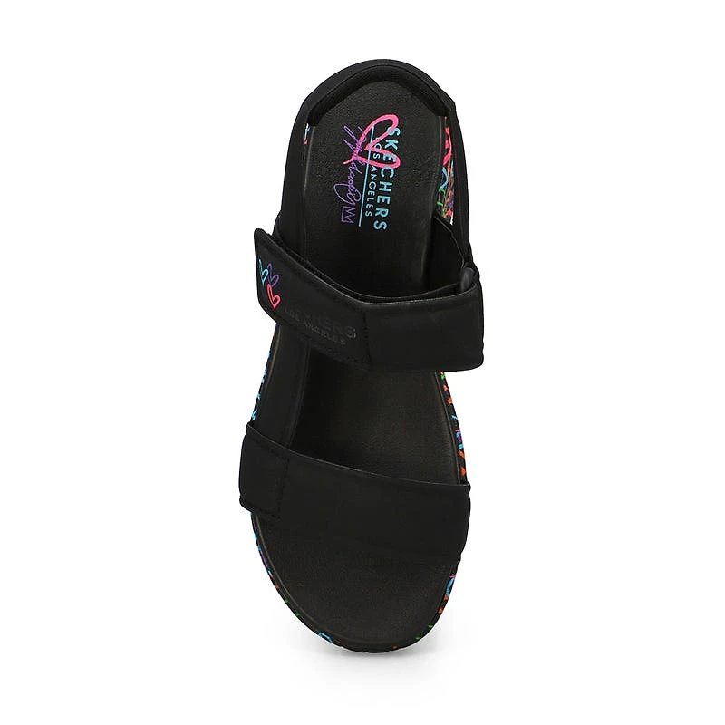 Girls'  Uno Lite Sandal - Black/Multi