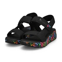Girls'  Uno Lite Sandal - Black/Multi