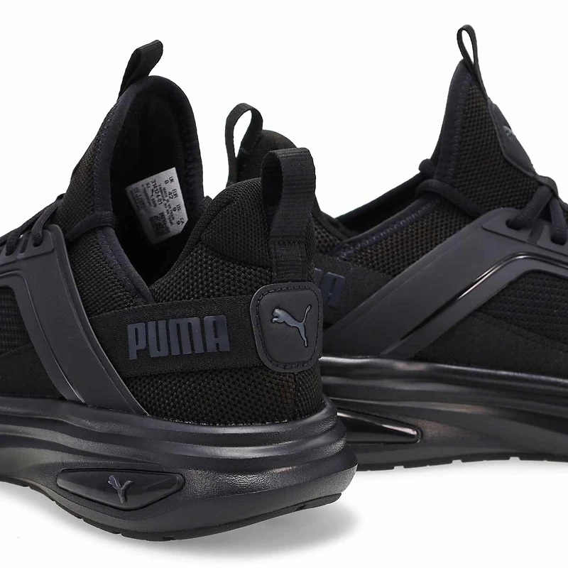 Men's Softride Enzo 6 Sneaker - Black/Flat Dark Gr