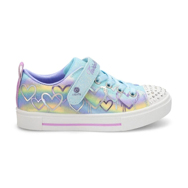 Baskets TWINKLE TOES SPARKS OMBRE, bleu cl