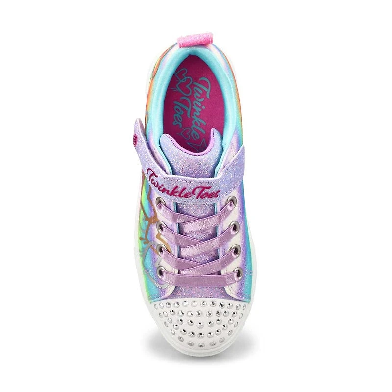 Girls'  Twinkle Toes Sparks Ombre Sneaker