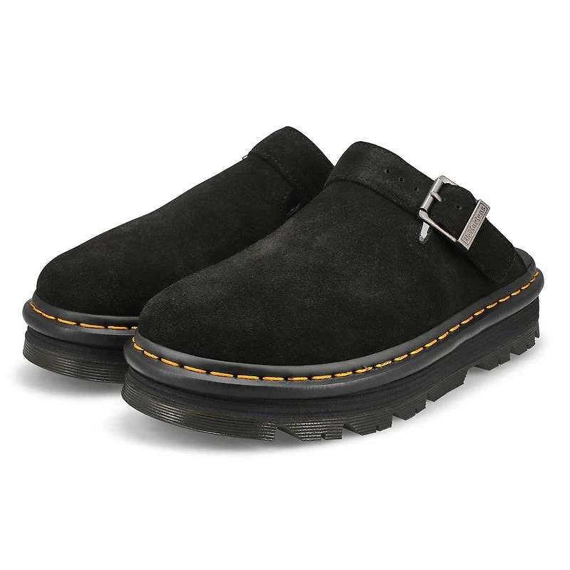 Unisex Zebzag Mule Suede Casual Clog