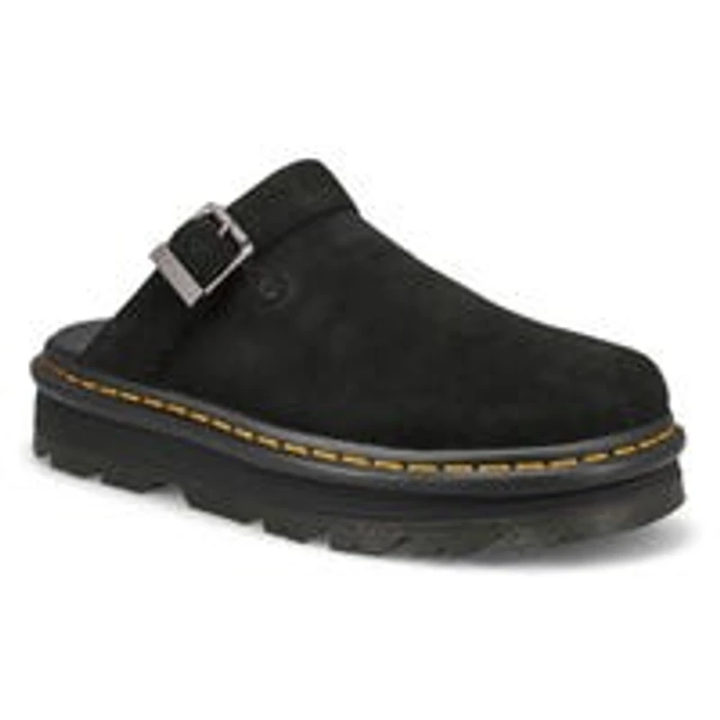 Unisex Zebzag Mule Suede Casual Clog