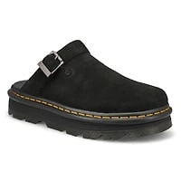 Unisex Zebzag Mule Suede Casual Clog