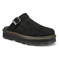 Unisex Zebzag Mule Suede Casual Clog