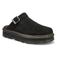 Unisex Zebzag Mule Suede Casual Clog