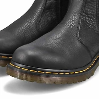Botte Chelsea double  enfiler 2976 GRIZZLY, noir