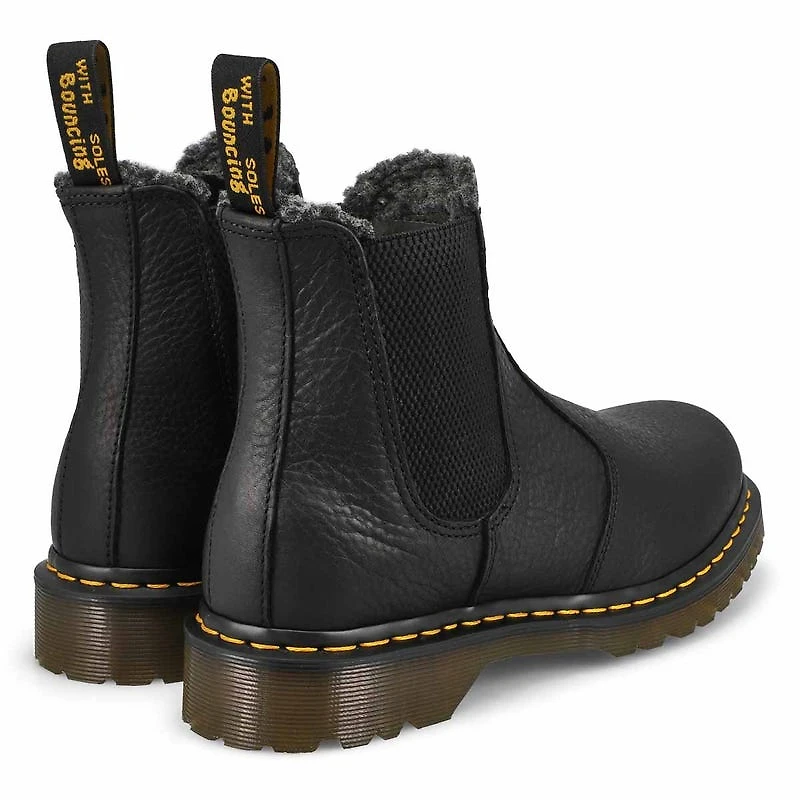 Botte Chelsea double  enfiler 2976 GRIZZLY, noir