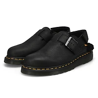 Unisex Jorge II Fur Lined Casual Clog - Black