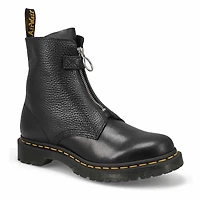 Botte militaire 1460 PASCAL FRONT ZIP, noir, femme