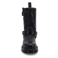 Women's  Anistone Hi Casual Biker Boot - Black
