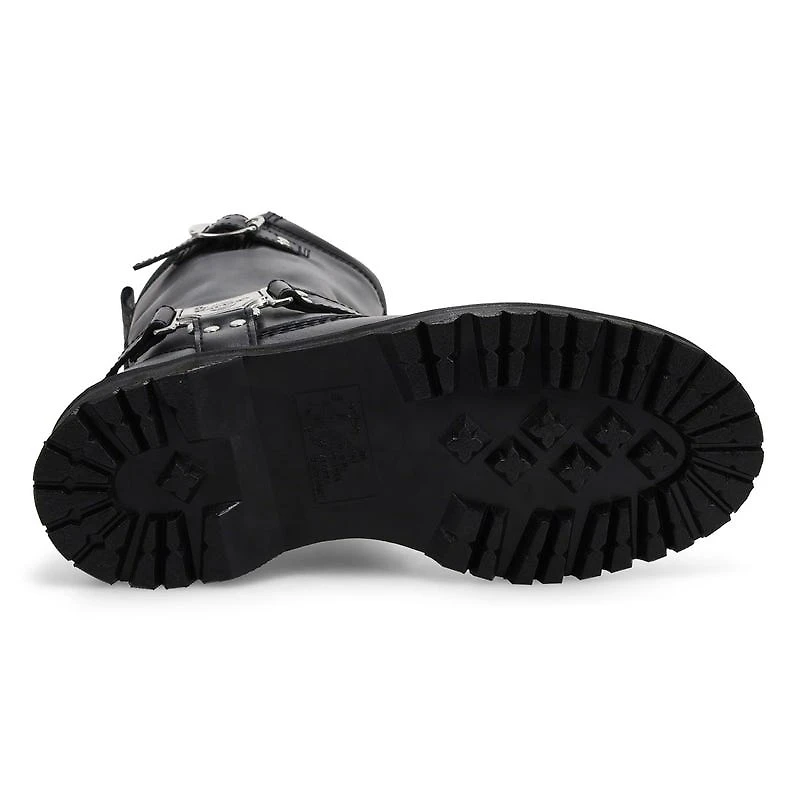 Women's Anistone Hi Casual Biker Boot - Black