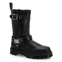 Women's  Anistone Hi Casual Biker Boot - Black
