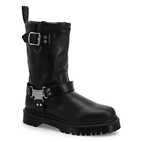 Women's  Anistone Hi Casual Biker Boot - Black