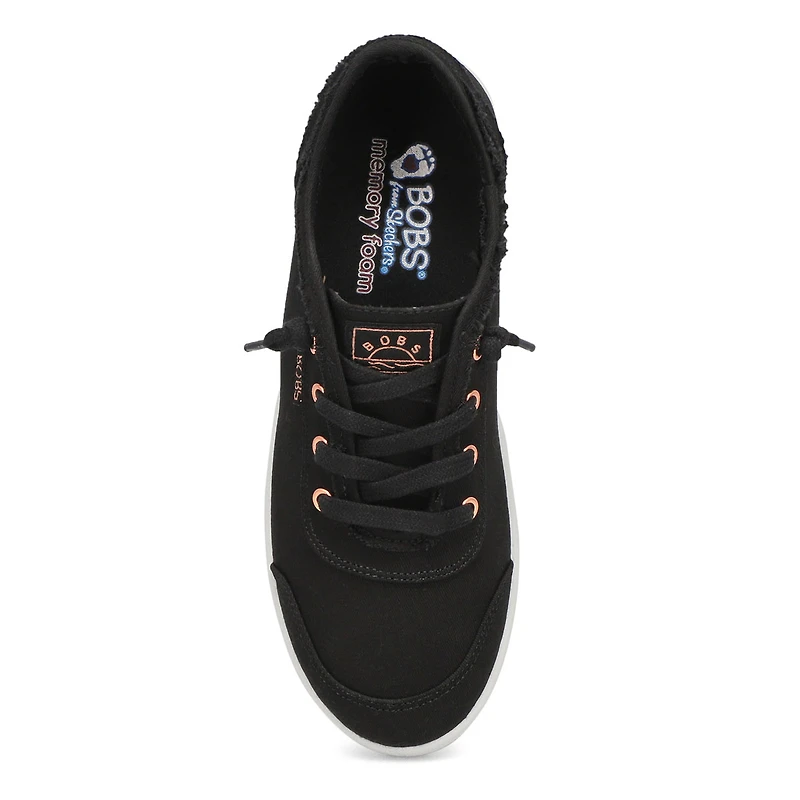 Womens' Bobs B Cute Slip On Sneaker - Black/Black