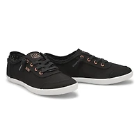 Womens' Bobs B Cute Slip On Sneaker - Black/Black