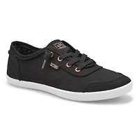 Womens' Bobs B Cute Slip On Sneaker - Black/Black