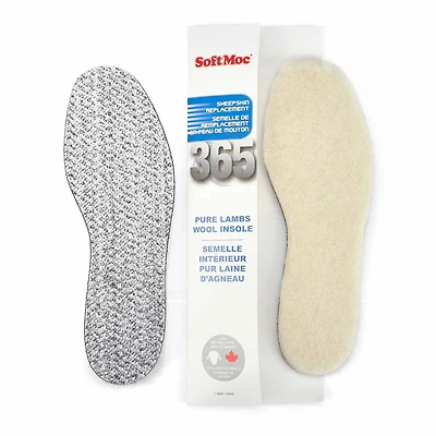 Women's  365 Lambs Wool Insoles - Beige