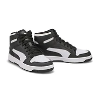 Kids' Rebound Layup SL Jr High Top Sneaker - Black