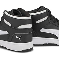 Kids' Rebound Layup SL Jr High Top Sneaker - Black
