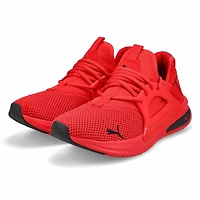 Men's Softride Enzo Evo Lace Up Sneaker - Red/Blac