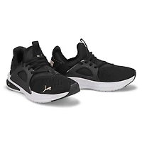Women's Softride Enzo Evo  Lace Up Sneaker - Black