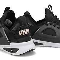 Women's Softride Enzo Evo  Lace Up Sneaker - Black