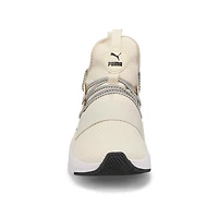 Baskets SOFTRIDE SOPHIA 2 DEMI, noir/argent, femme