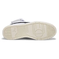 Men's RBD Game High Top Sneaker - White/Black/Gold