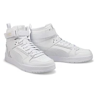 Baskets  tige haute RBD GAME, blanc/noir/or, homm