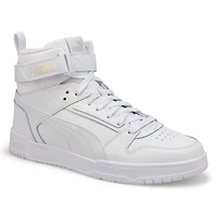 Baskets  tige haute RBD GAME, blanc/noir/or, homm