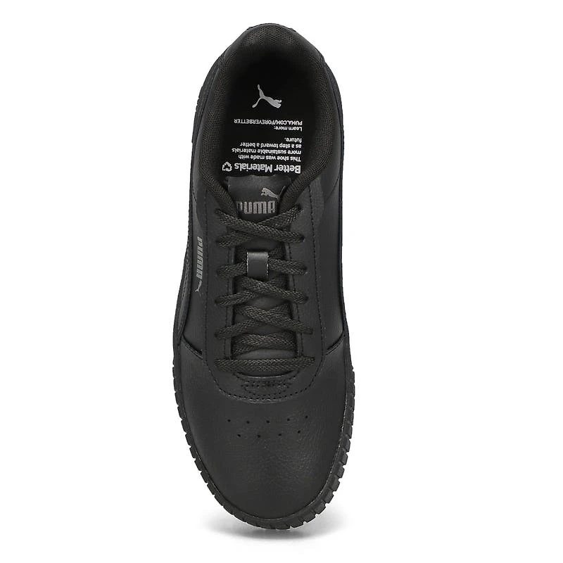 Women's Carina 2.0 Lace Up Sneaker - Black/Black/S