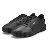 Women's Carina 2.0 Lace Up Sneaker - Black/Black/S
