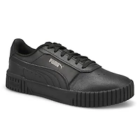 Women's Carina 2.0 Lace Up Sneaker - Black/Black/S