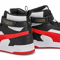 Kids' RBD Game Jr Sneaker - White/Black/Gold