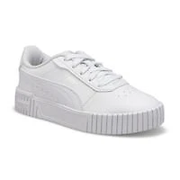 Basket à lacets CARINA 2.0 PS, blanc/argent, enfan