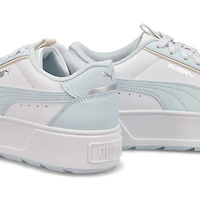 Baskets à plateforme KARMEN REBELLE, blanc/noir, f