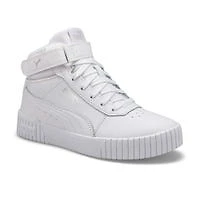 Baskets de mode à lacets CARINA 2.0 MID, blanc/arg