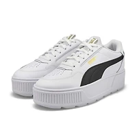 Girls' Karmen Rebelle Jr Sneaker - White