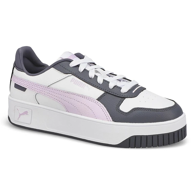 Women's Carina Street Sneaker - White/Gold