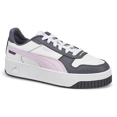 Women's Carina Street Sneaker - White/Gold