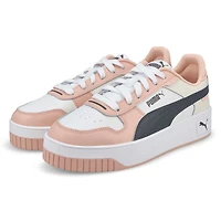 Women's Carina Street Sneaker - White/Gold